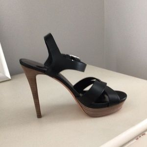 Women’s size 7.5 coach black sandals